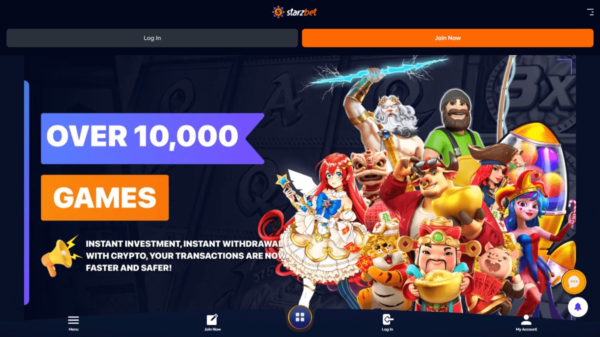 StarzBet Casino Australia — Over 2,000 games, pokies and live casino